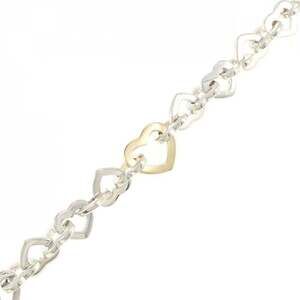 TIFFANY Gold Heart Bracelet